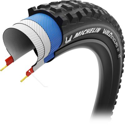 Michelin FALTREIFEN WILD ENDURO PREMIUM PERF. LINE MH 63-584 TS TLR Schwarz Produktbild 3