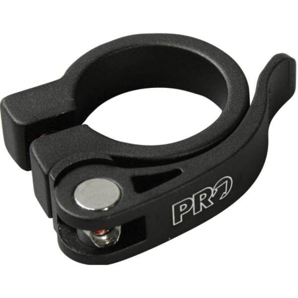 PRO Sattelst&uuml;tzenklemmschelle mit Schnellspanner 31,8 mm Schwarz