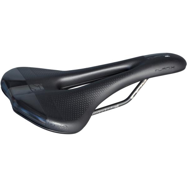 PRO Fahrradsattel Turnix Gel 152 mm Schwarz Edelstahl Gestell