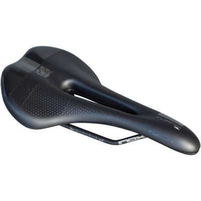 PRO Fahrradsattel Turnix Gel 152 mm Schwarz Edelstahl Gestell Produktbild 1