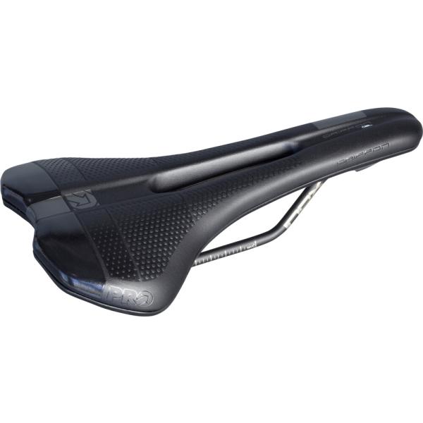 PRO Fahrradsattel Griffon Gel 142 mm Schwarz Edelstahl Gestell