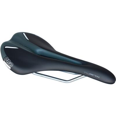 PRO Fahrradsattel Turnix Sport 142 mm Schwarz CrMo Gestell Produktbild 1
