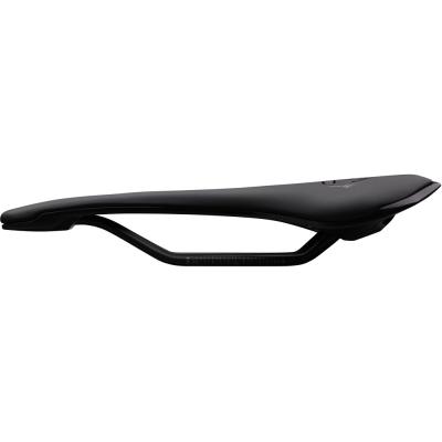 PRO Fahrradsattel Falcon Performance 142 mm Schwarz Edelstahl Gestell Produktbild 3