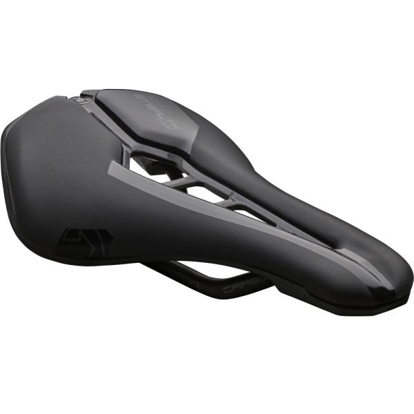 PRO Fahrradsattel Stealth Curved Team 152 mm Schwarz Carbon Gestell