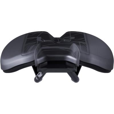 PRO Fahrradsattel MSN 1.3 Enduro 142 mm Schwarz Edelstahl Gestell Produktbild 4