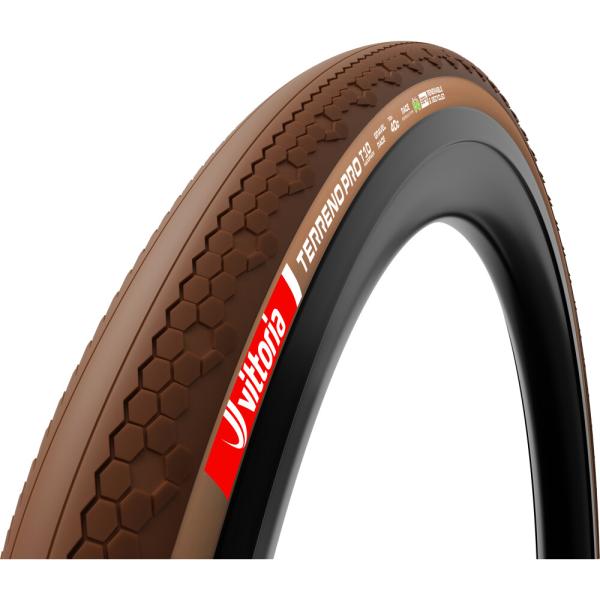 Vittoria Terreno  Pro T10 Hardpack 45-622 Gravel Race Natural Brown