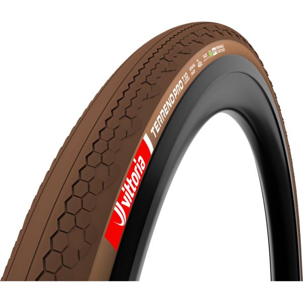 Vittoria Terreno Pro T10 Hardpack 40-622 Gravel Race Natural Brown