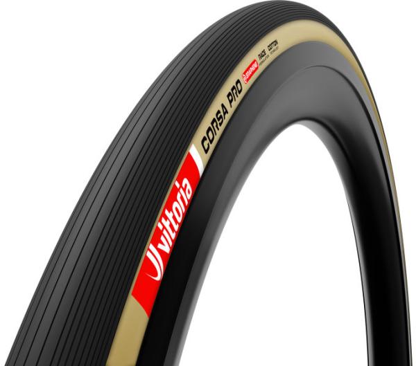 Vittoria Corsa Pro 30-622 Tube Type cotton tan-blk-blk G2.0