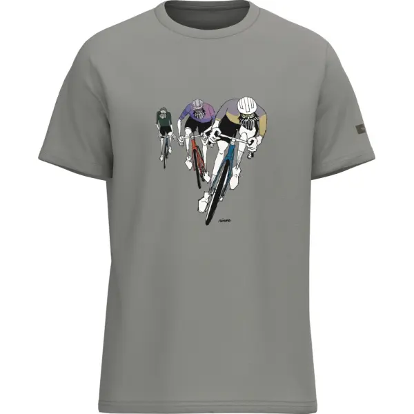 SHIMANO Sentiero Ltd. T-Shirt, Gray Road, Size L