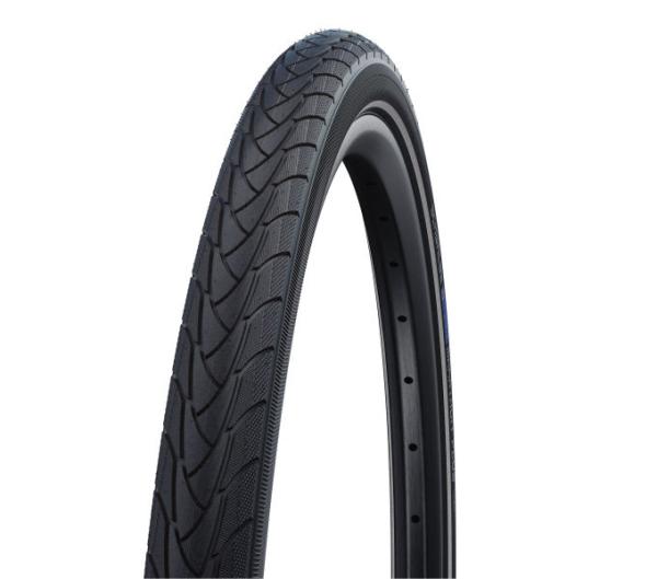 Schwalbe SCHWALBE DRAHTREIFEN MARATHON PLUS   47-406 Schwarz/Reflex