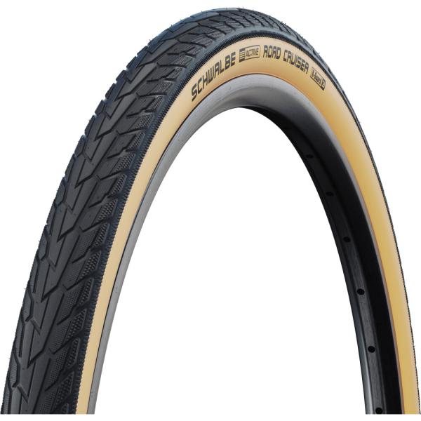 Schwalbe DRAHTREIFEN ROAD CRUISER ActGreen Compound K-Guard 37-622 Schwarz/Gumwall