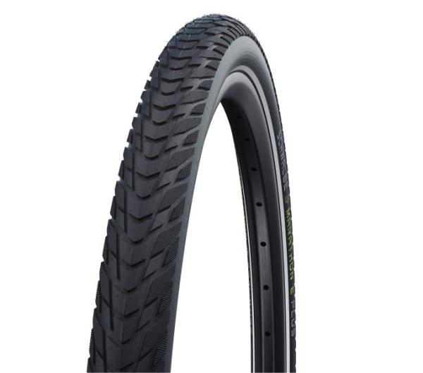 Schwalbe SCHWALBE DRAHTREIFEN MARATHON E-PLUS  Smart DualGuard 50-584 Schwarz/Reflex