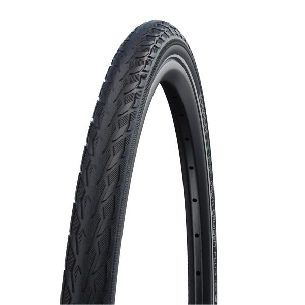 Schwalbe DRAHTREIFEN DELTA CRUISER PLUS ActGreen Compound PunctureGuard 50-622 Schwarz/Re