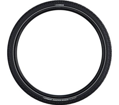 Schwalbe SCHWALBE FALTREIFEN MARATHON MONDIAL PRO  V-Guard 50-622 Schwarz/Reflex Produktbild 2