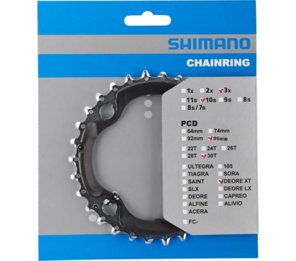 SHIMANO Kettenblatt DEORE FC-M782 30 Z&auml;hne