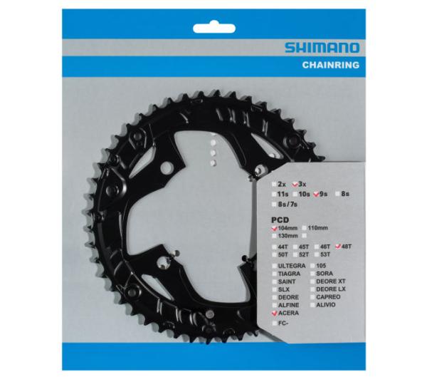 SHIMANO Kettenblatt ACERA FC-T3010 48 Z&auml;hne