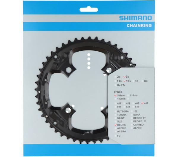 SHIMANO Kettenblatt DEORE FC-T6010 48 Z&auml;hne