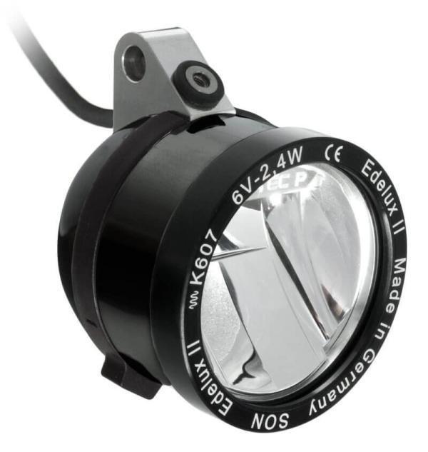 SON Edelux II, h&auml;ngend schwarz eloxiert