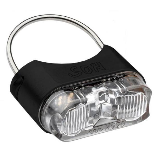 SON R&uuml;cklicht f&uuml;r Sattelst&uuml;tzmontage, schwarz / klar