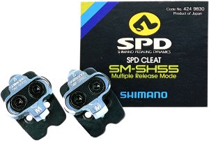 SHIMANO Pedal Adapter SPD Cleats Mehrfachauslösung | schwarz / silber | SB-Verpackung