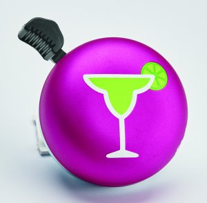 ELECTRA Glocke Domed Ringer Bell Margarita pink / grün | Motiv: Margarita