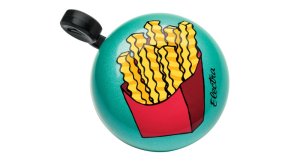 ELECTRA Glocke Domed Ringer Bell Fries türkis | Motiv: Pommes