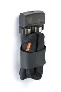 AXA Faltschloss 600 anthrazit | Länge: 950 mm | Durchmesser: 6 mm