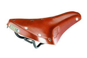 BROOKS Leder Sattel B17 Classic Standard Damen | Touring / Trekking | Maße: 242 x 176 x 58 mm | Honig
