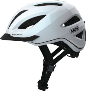 ABUS E-Bikehelm Pedelec 1.1 Größe: L | Kopfumfang: 56 - 62 cm | pearl white