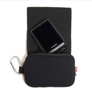 FAHRER BERLIN Display Cover Wallet Schutztasche Maße: 16 x 11 cm | schwarz