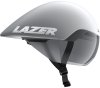 LAZER LAZER Helm Volante KinetiCore Triathlon/Zeitfahren Matte White Silver (M) 55-59
