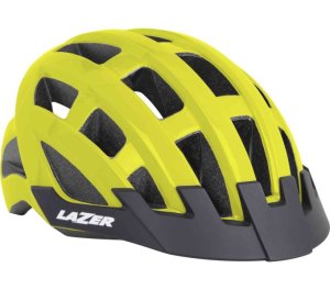 LAZER Helm Compact Freizeit/Trekking Flash Yellow Unisize 54-61 cm