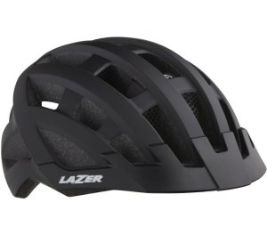 LAZER Helm Compact DLX Freizeit/Trekking Matte Black Unisize 54-61 cm